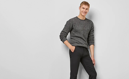 Strakke pantalon online heren